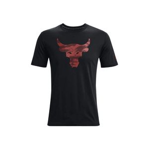 Camiseta-Under-Armour-de-manga-corta-Project-Rock-Brahma-Bull-Color-Negro-Rojo--Hombre