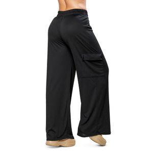 Pantalón Sudadera Mujer Negro FI 8618