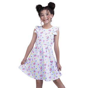 Vestido Infantil Femenino Multicolor Mp 4286