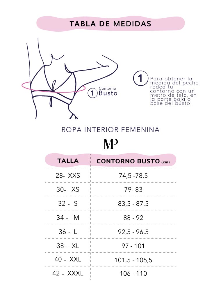 De Medidas Medir Talla Brasier Medidas Talla De Sosten Grande Medidas De  Busto Saber Talla