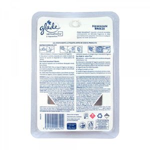 Ambientador Glade Gel Hawaiian Breeze 2 Repuestos 16gr