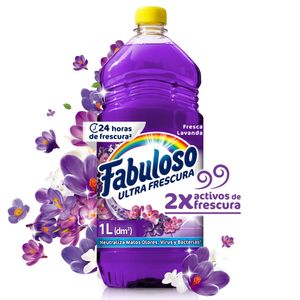 Limpia Pisos Fabuloso Antibacterial Lavanda 1L