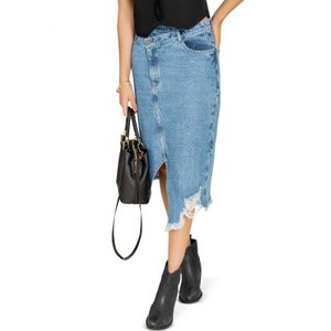 Falda Larga Mujer Azul Rutta 4479