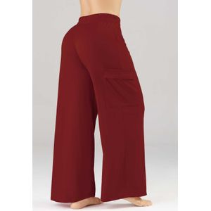Pantalón Sudadera Mujer Rojo FI 8618