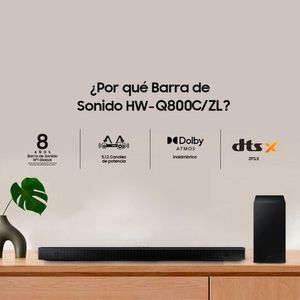 Barra De Sonido Samsung 5.1.2 Canales Hw-Q800C/Zl