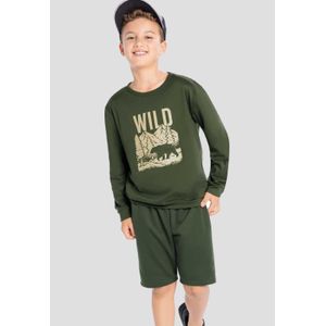 Bermuda Infantil Niño Verde Mp 319