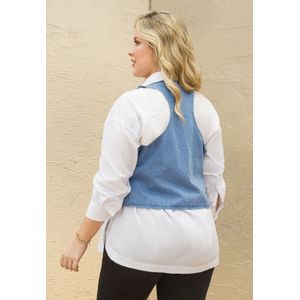 Chaleco Mujer Azul Rutta 104601