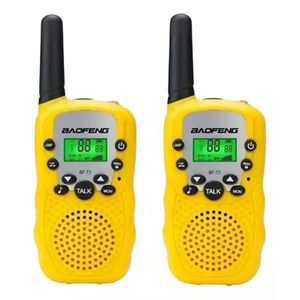 Radios Mini Walkie Talkies Baofeng Bf T3 X 2 Unidades Amarillo