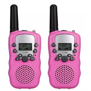 Radios Mini Walkie Talkies Baofeng Bf T3 X 2 Unidades Rosa