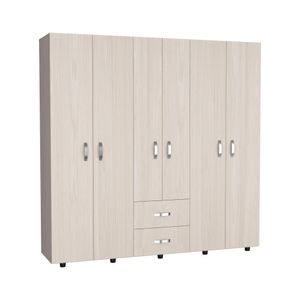 Closet Barilo 200X200X50 RTA Niebla Blanco