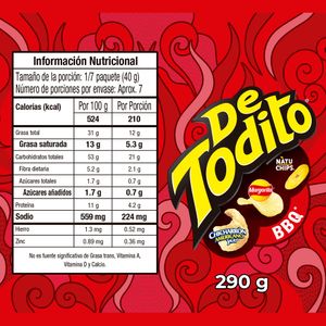 Pasaboca Detodito BBQ 290 G Precio Especial