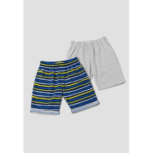 Bermuda Paq X2 Infantil Masculino Multicolor Rutta 105110