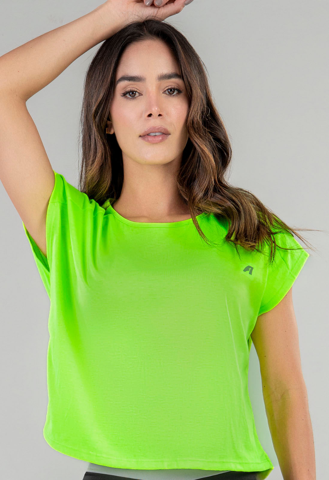 Camiseta Blusas Fluorescentes Blusas Sueter Neon De Mujer Camiseta - Main Image