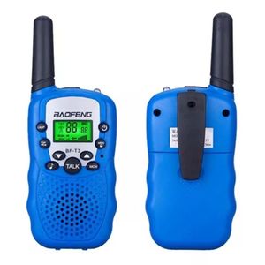 Radios Mini Walkie Talkies Baofeng Bf T3 X 2 Unidades Azul