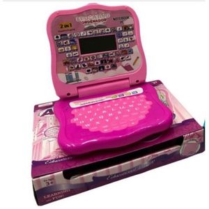 Laptop Didáctica Computadora Juguete Para Niños 8002 Color Rosa
