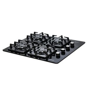 Estufa De Empotrar Vidrio Templado Negro (62x52) Cm Gas Natural 5487