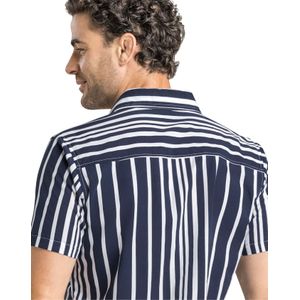Camisa Hombre Azul Mp 555