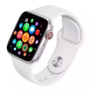 Reloj Smartwatch T500 Con Correa En Silicona Resistente Blanco