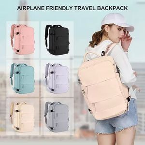 Maleta Equipaje Mano Para Viaje Multifuncional Grande Beige