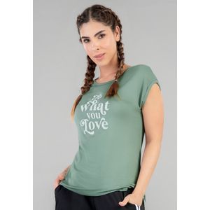 Camiseta Mujer Verde Oliva FI 92714