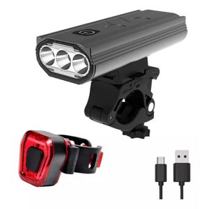 Luz para bicicleta delantera y/o trasera 6 Modos