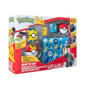 Cinturon Con Capsulas Quick Y Repeat Ball Pikachu -Pokemon