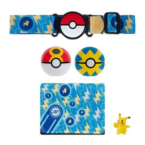 Cinturon Con Capsulas Quick Y Repeat Ball Pikachu -Pokemon