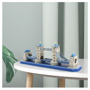 Rompecabezas 3D Tower Bridge - 52 Pz Nivel Avanzado - Cubic Fun