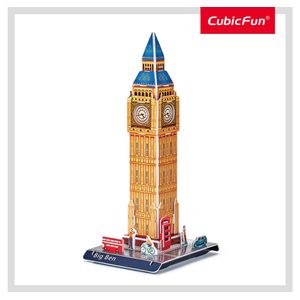 Rompecabezas 3D Nv Basico 21 Piezas Big Ben - Cubic Fun