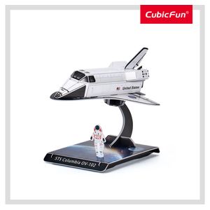 Rompecabezas 3D Space Shuttle Nasa - 23 Pz Nivel Inicial - Cubic Fun