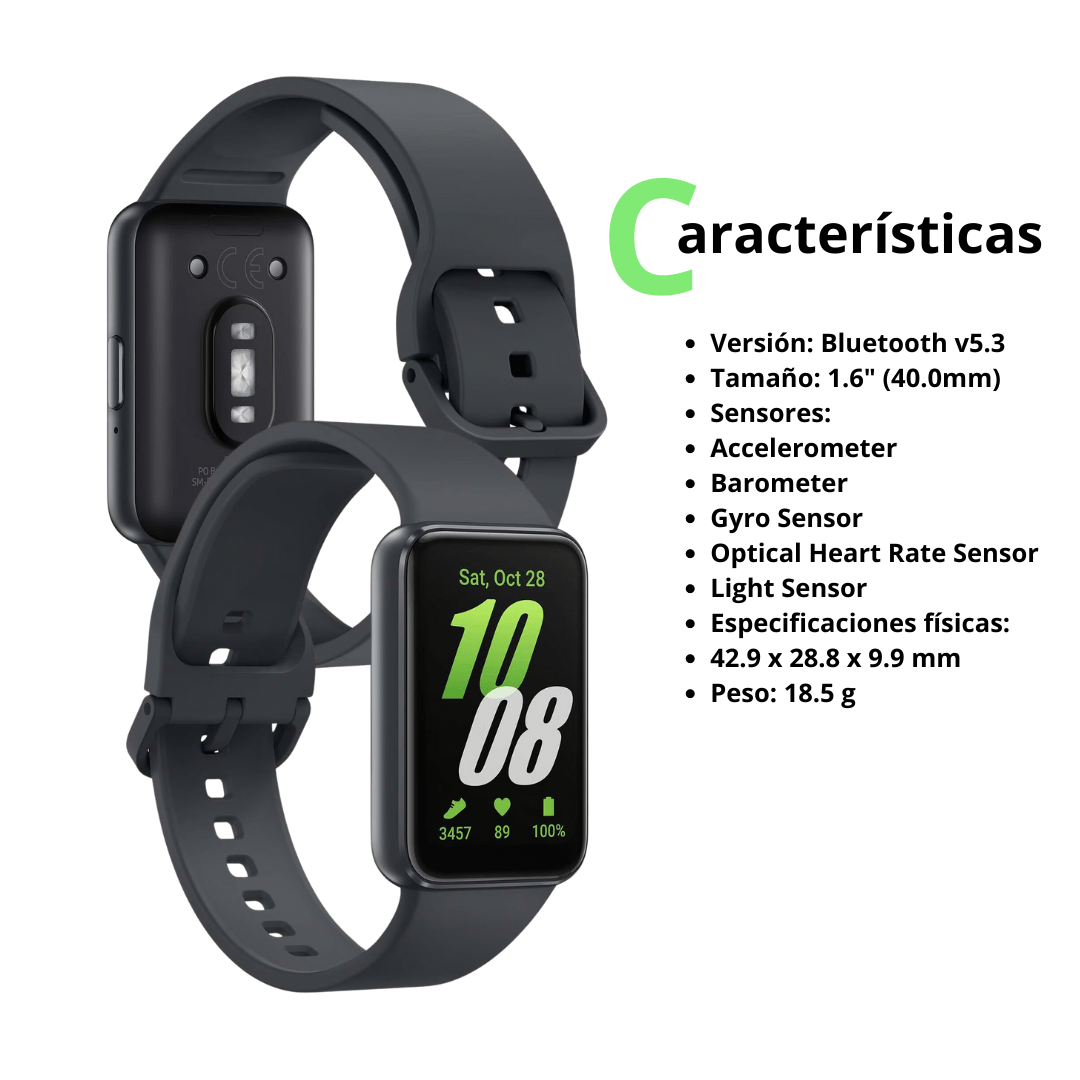 Aprovecha: Samsung Galaxy Fit3 Banda Inteligente Olímpica