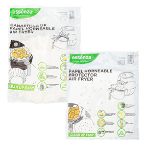 Combo Papel Para Air Fryer Canastiilla Mas Perforado - Essenza