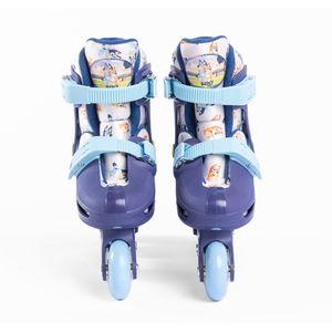 Patines Infantiles 2 En 1 3Ruedas Talla 31-34 Celeste - Bluey