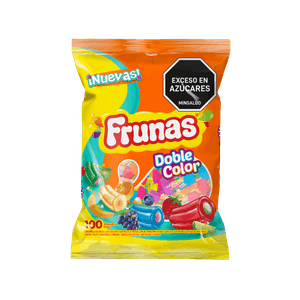 Dulce Frunas Doble Color Tubo 400 G