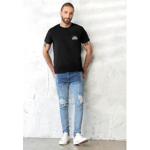 Camiseta Hombre Negro Rutta 1855