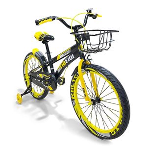 Bicicleta Infantil Roadmaster Freno Pinza R18 Negro Amarillo