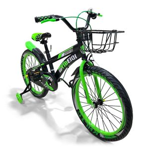 Bicicleta Infantil Roadmaster Freno Pinza R20 Negro Verde
