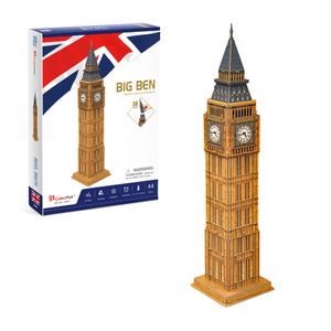 Rompecabezas 3D Big Ben - 44 Pz Nivel Avanzado - Cubic Fun