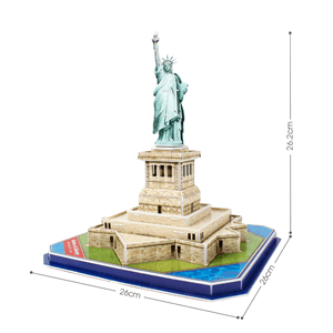 Rompecabezas Armables Estatua De La Libertad 3D - 39P
