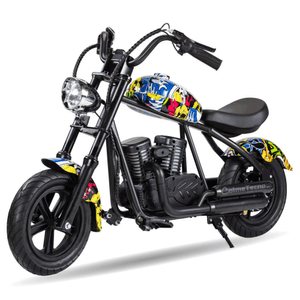 Mini Moto Eléctrica Para Niños 5Color12 Años Bluetooth 24v 160w