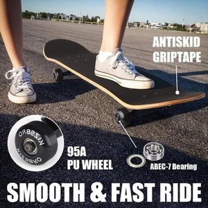 Tabla Skate Board Pino Canadiense Patineta Profesional ABEC7