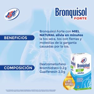 Bronquisol JGB Tos Forte Adulto Frasco 120 Ml