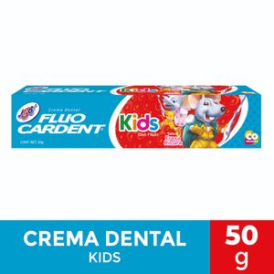 Crema Dental Fluocardent Kids con Flúor 50 G