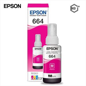 TINTA PARA EPSON MAGENTA (ROSADO) T664 ECOTANK