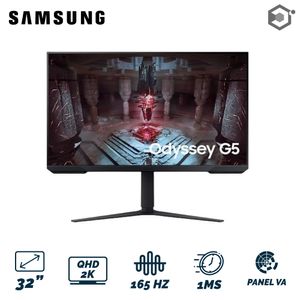 Monitor Samsung  Odyssey G5 G51C LS32CG512ENXZA 32 Pulgadas 165Hz 1ms 2K VA