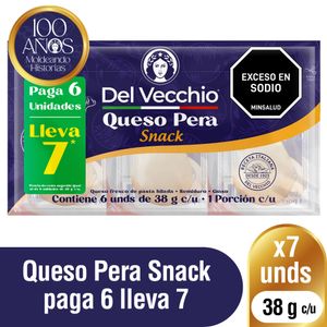 Queso Del Vecchio Pera 228 G 7X6 Unds Oferta