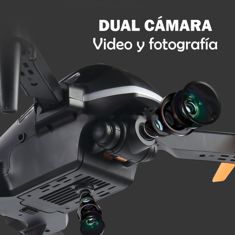 Descubre Drone Dual Cámara Wifi HD con Sensor de Obstáculos - Olímpica