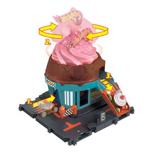 Figura Hot Wheels Pista Juguet Heladeria