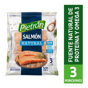 Filete de Salmón Pietrán Natural  420 G