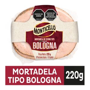 Mortadela Monticello Bologna 220 G